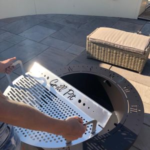 Photo of luxury steel fire pit by Garden Embers (6)Photo of luxury steel fire pit by Garden Embers (6)